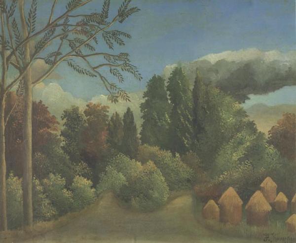 Henri Rousseau The Haystacks China oil painting art